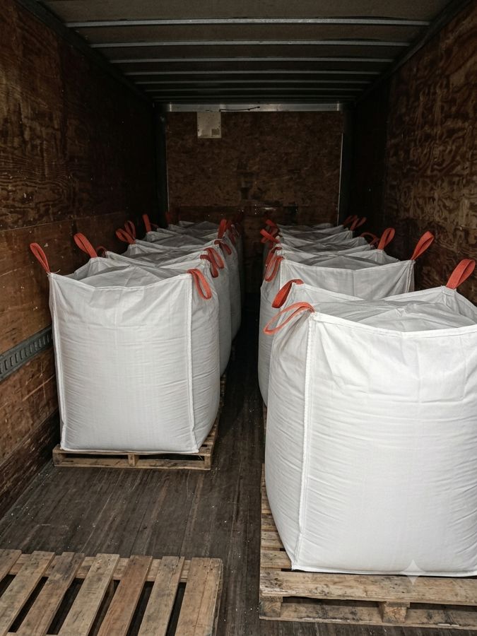 Lote de material plastico recuperado 2