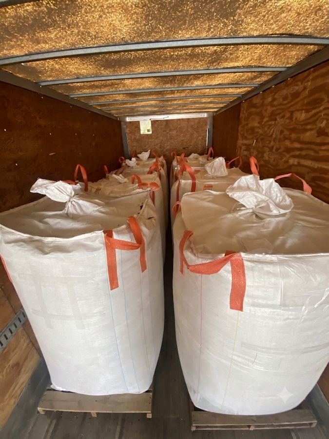 Lote de material plastico recuperado 3