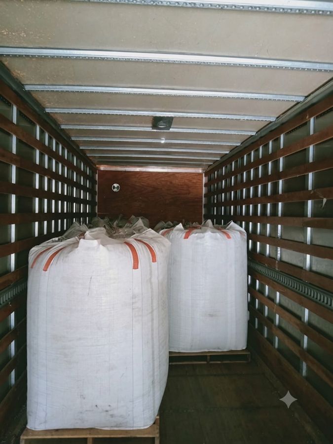 Lote de material plastico recuperado 7