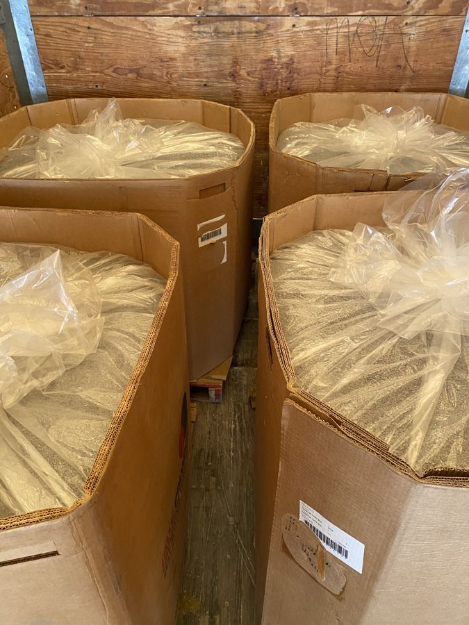 Lote de material plastico recuperado 12