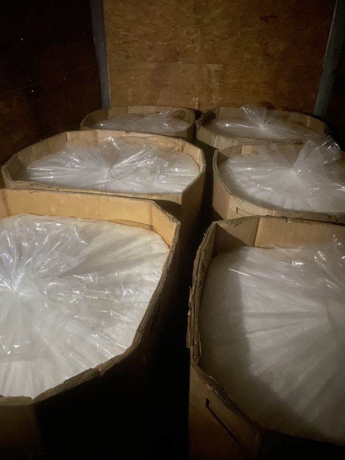 Lote de material plastico recuperado 18