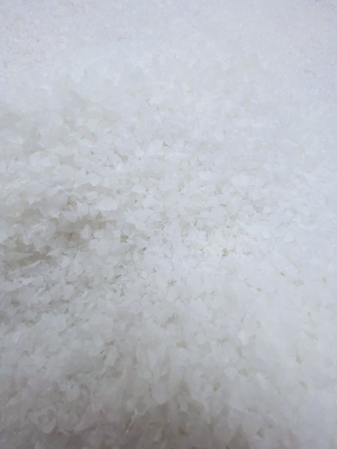 Muestra de plastico triturado Politren 24