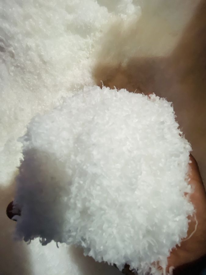 Muestra de plastico triturado Politren 32