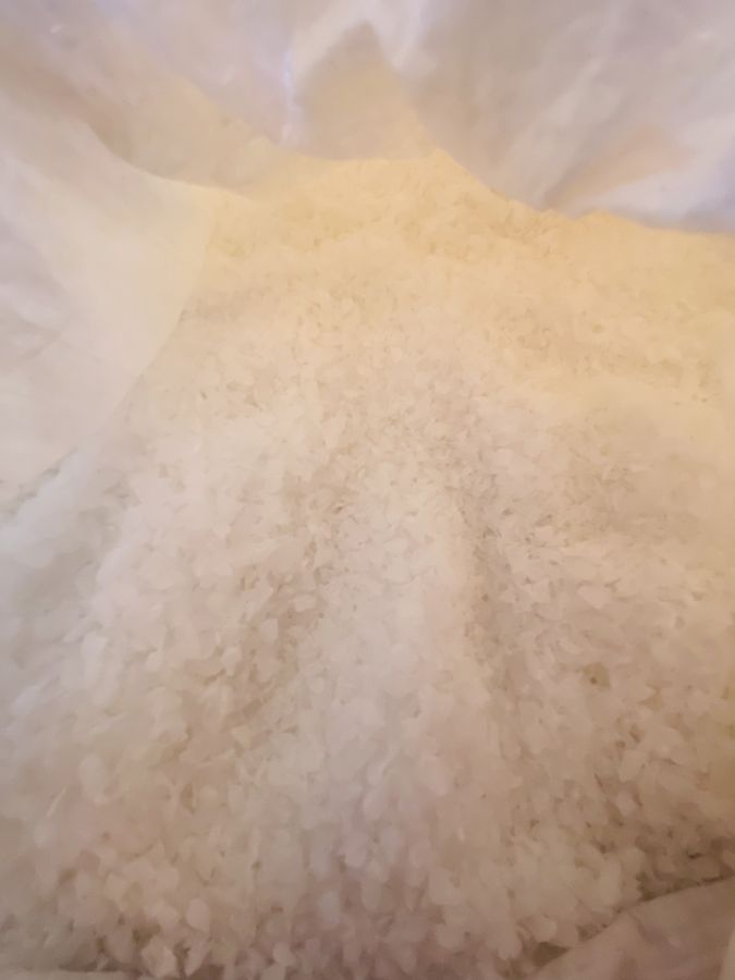 Muestra de plastico triturado Politren 33